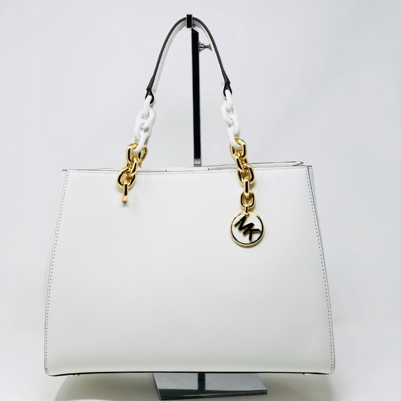 MICHAEL KORS CYNTHIA MED SATCHEL+WALLET SET - Picture 2 of 5